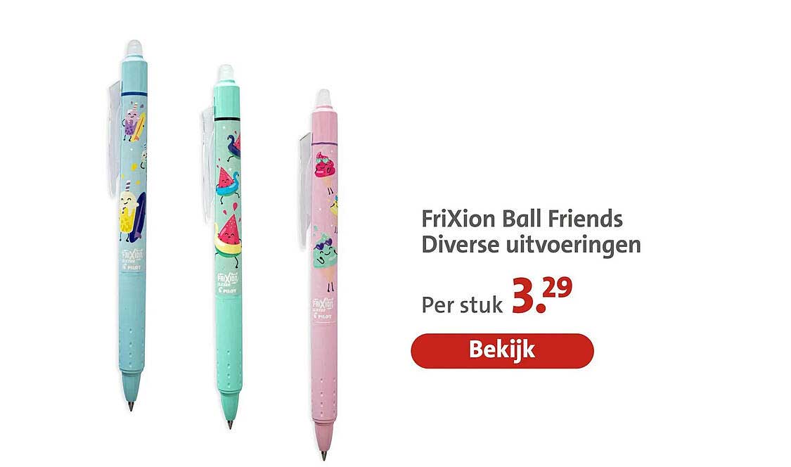 FriXion Ball Friends Diverse uitvoeringen