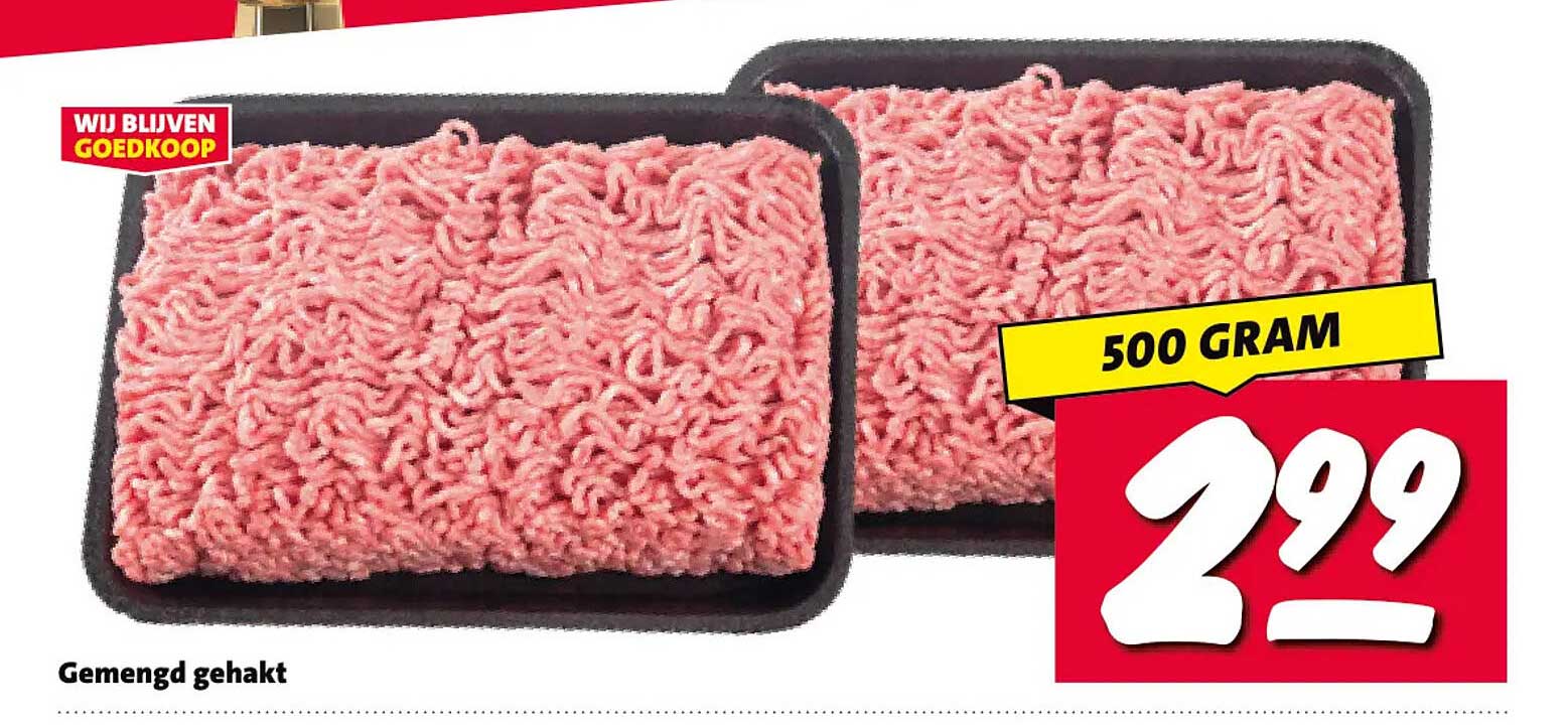 Gemengd gehakt 500 gram