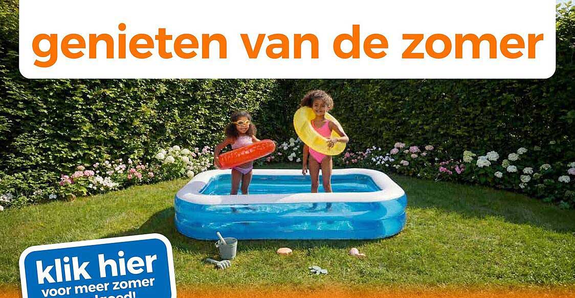 genieten van de zomer