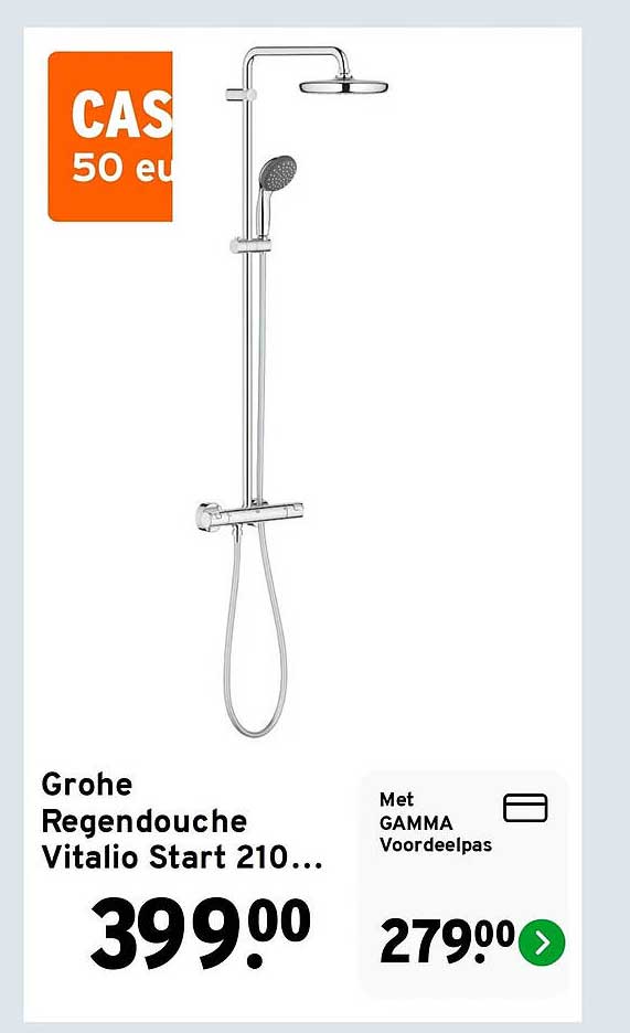 Grohe Regendouche Vitalio Start 210...