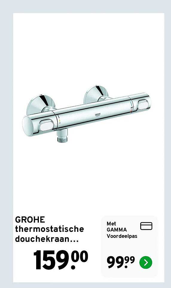 GROHE thermostatische douchekraan...