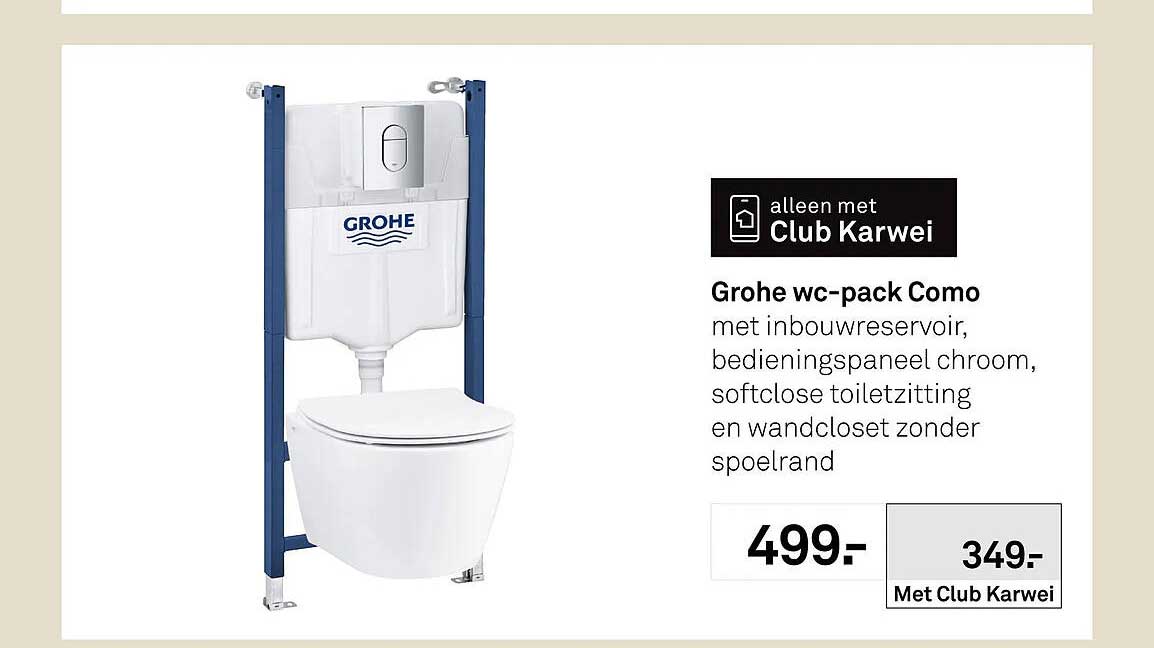 Grohe wc-pack Como