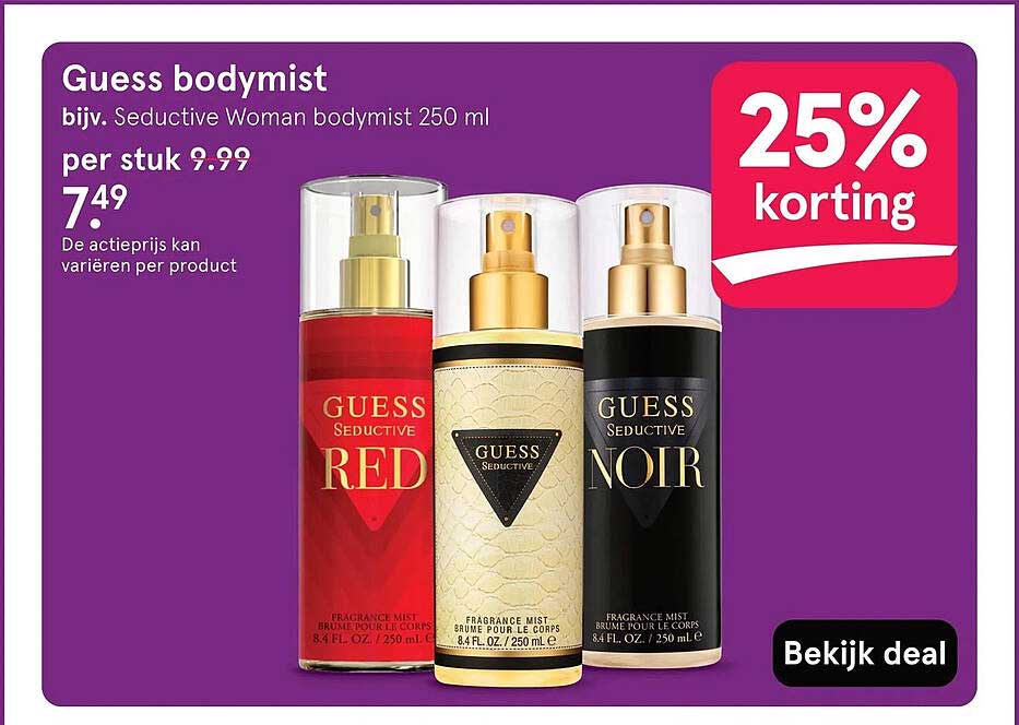 Guess bodymist