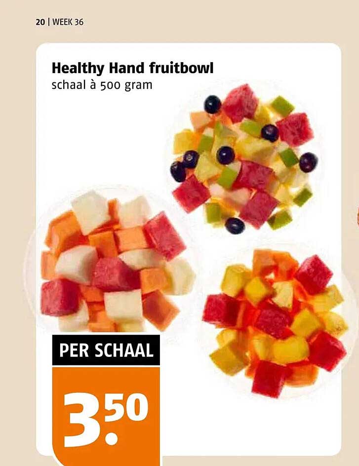 Healthy Hand fruitbowl