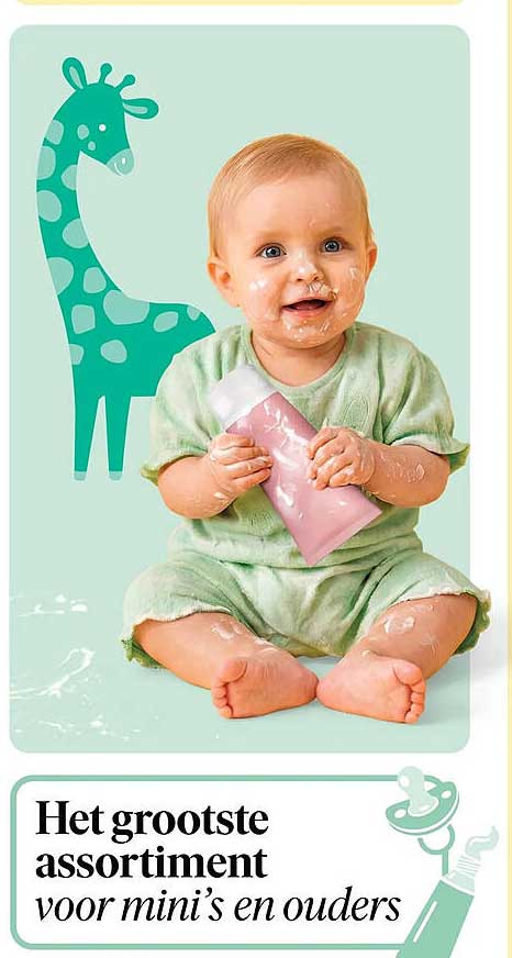 Het grootste assortiment voor mini’s en ouders