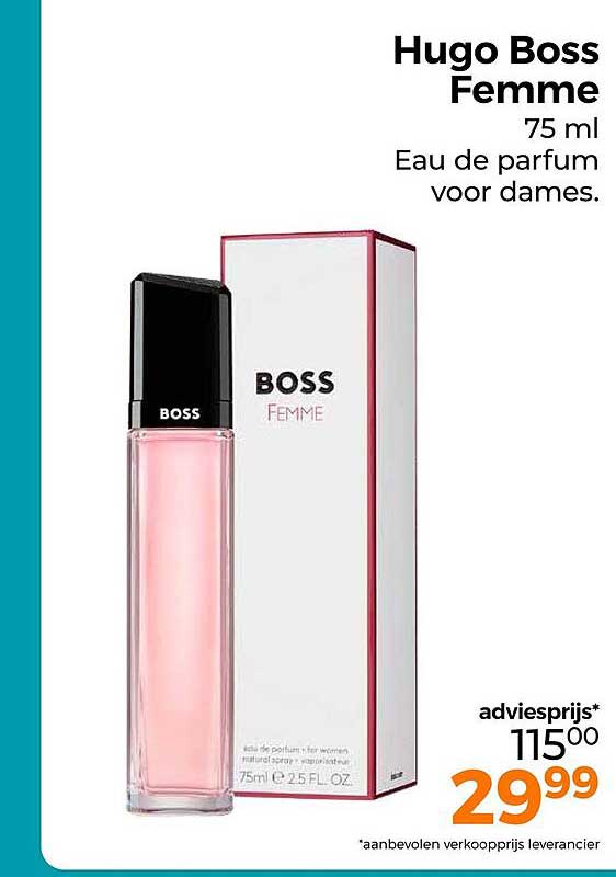 Hugo Boss Femme 75 ml Eau de parfum voor dames