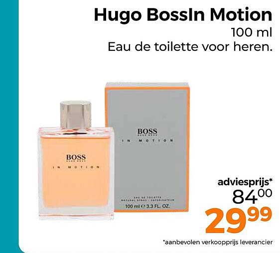 Hugo Boss In Motion 100 ml Eau de toilette voor heren