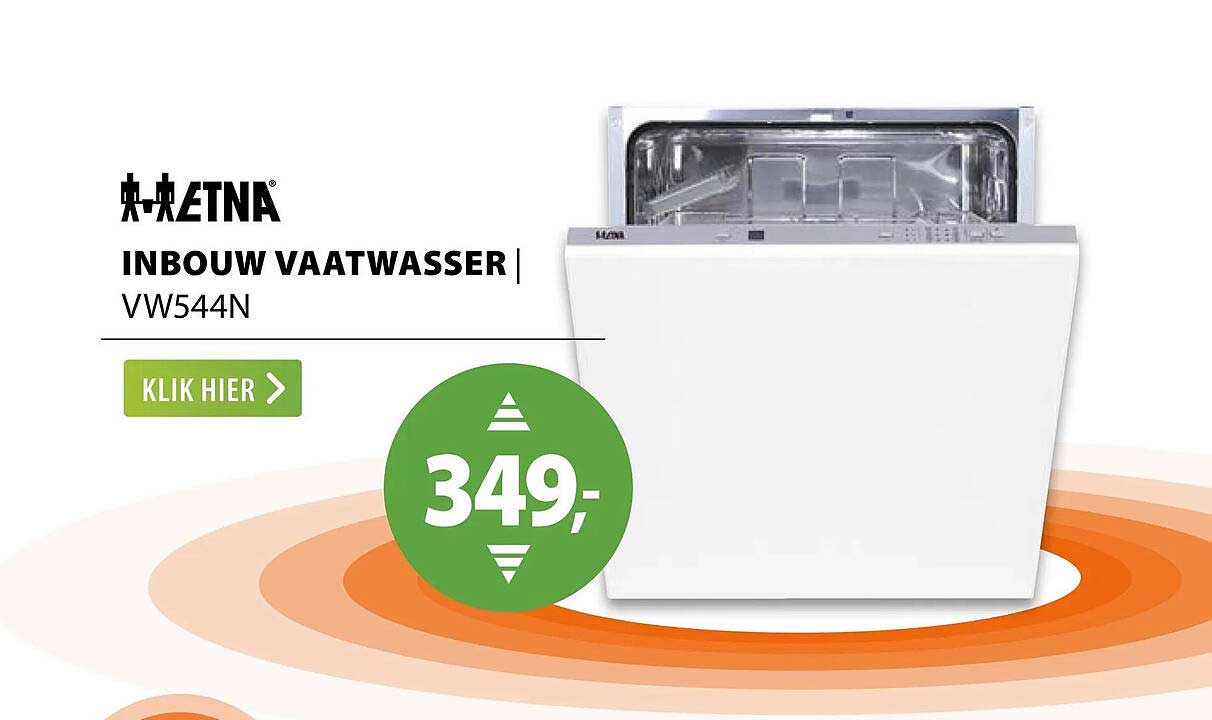 INBOUW VAATWASSER VW544N