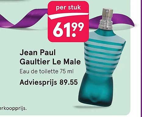 Jean Paul Gaultier Le Male Eau de toilette 75 ml