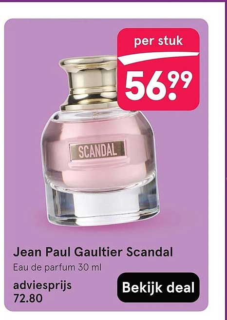 Jean Paul Gaultier Scandal Eau de parfum 30 ml