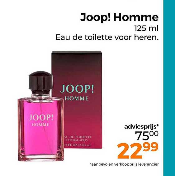 Joop! Homme 125 ml Eau de toilette voor heren