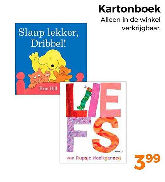 Kartonboek Alleen in de winkel verkrijgbaar.