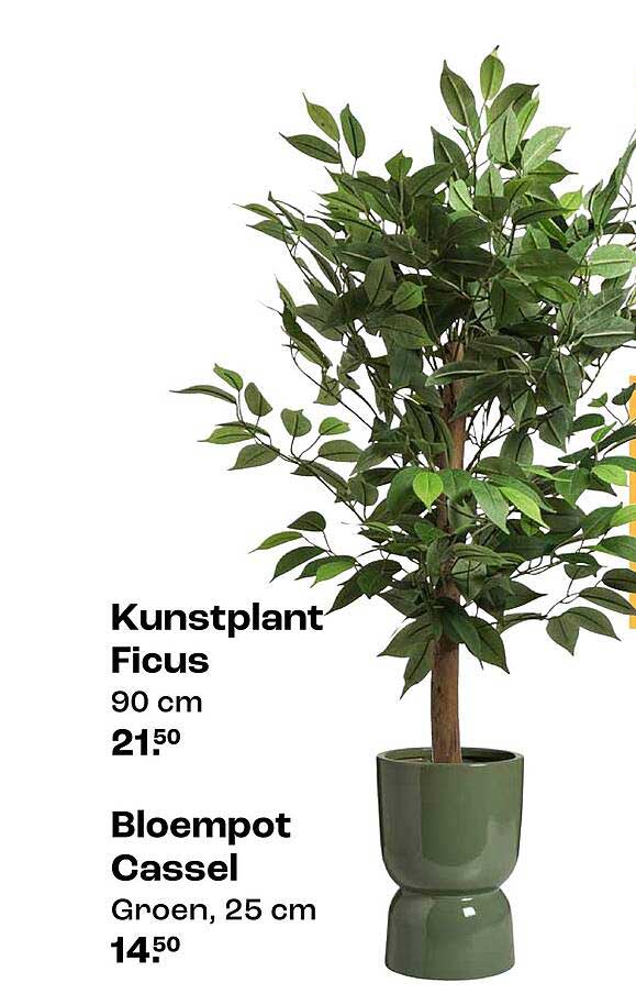 Kunstplant Ficus 90 cm