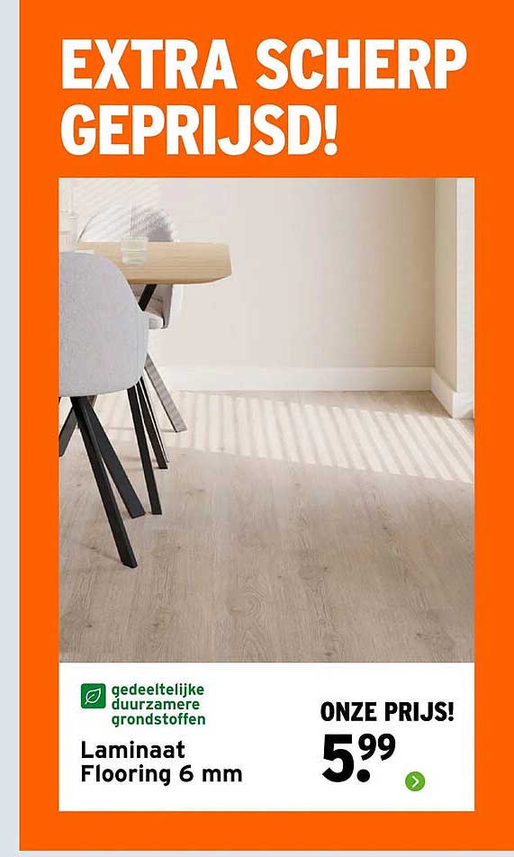 Laminaat Flooring 6 mm