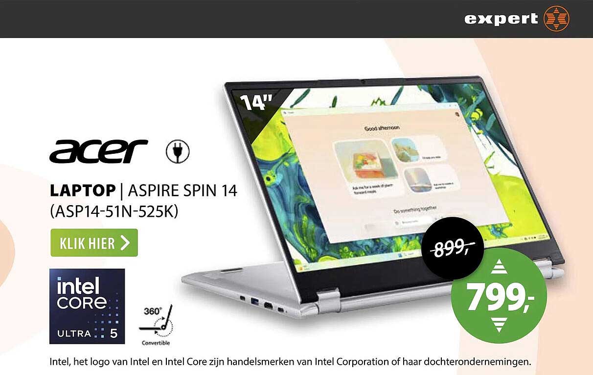 Laptop | Aspire Spin 14 (ASP14-51N-525K)