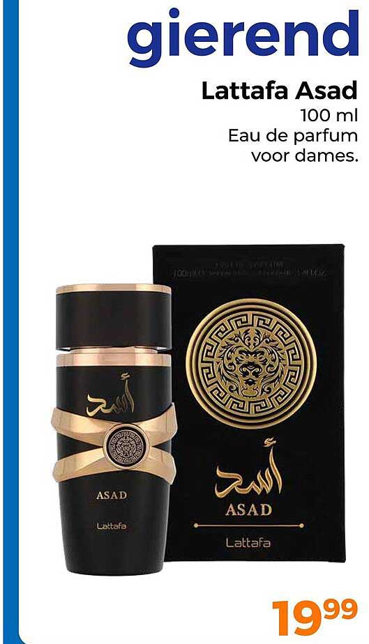Latafa Asad 100 ml Eau de parfum voor dames.