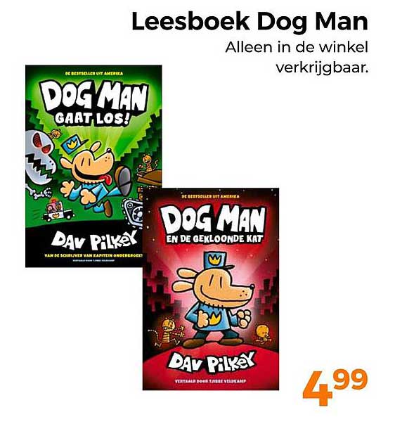 Leesboek Dog Man