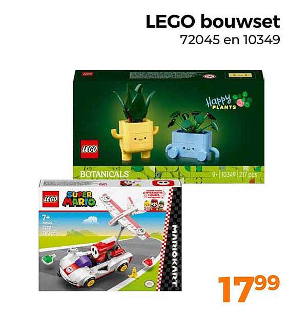 LEGO bouwset 72045 en 10349