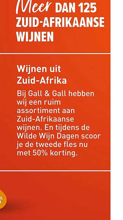 Meer dan 125 Zuid-Afrikaanse wijnen