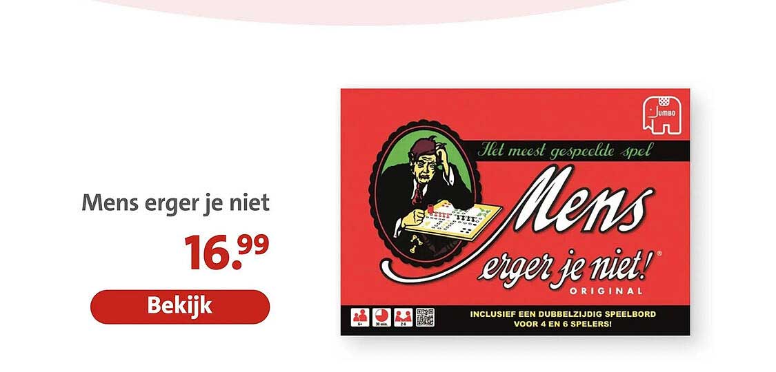 Mens erger je niet