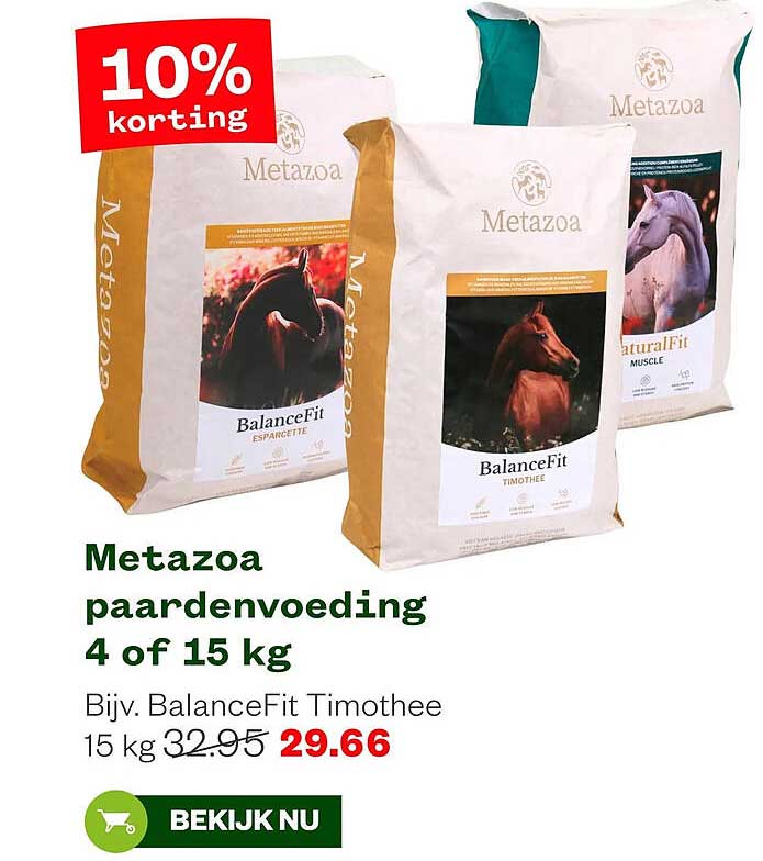 Metazoa paardenvoeding 4 of 15 kg