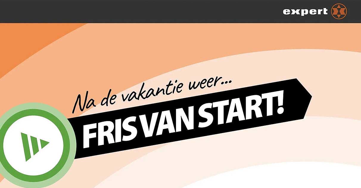 Na de vakantie weer... FRIS VAN START!
