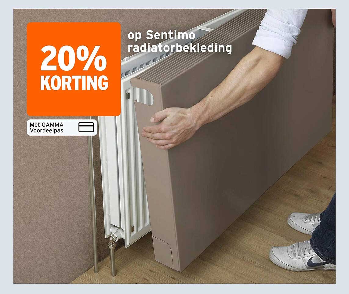 op Sentimo radiatorbekleding