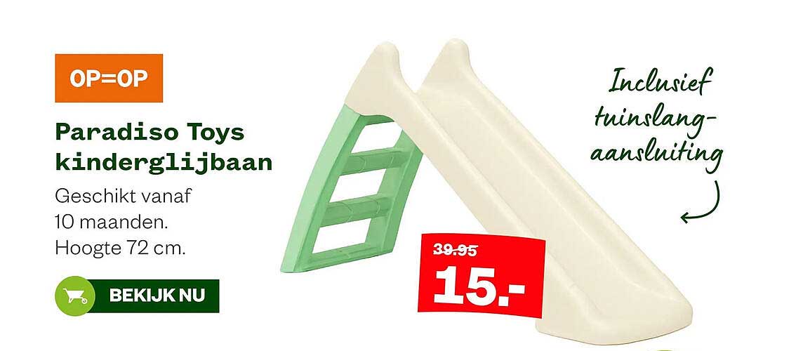 Paradio Toys kinderglijbaan