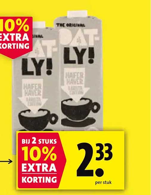 PATY! The Original capsuul koffie bij 2 stuks 10% EXTRA KORTING