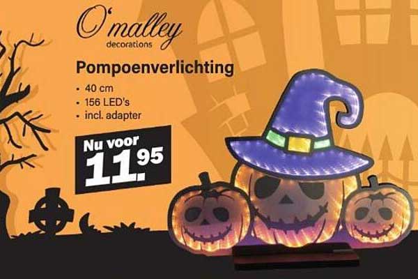 Pompoenverlichting
