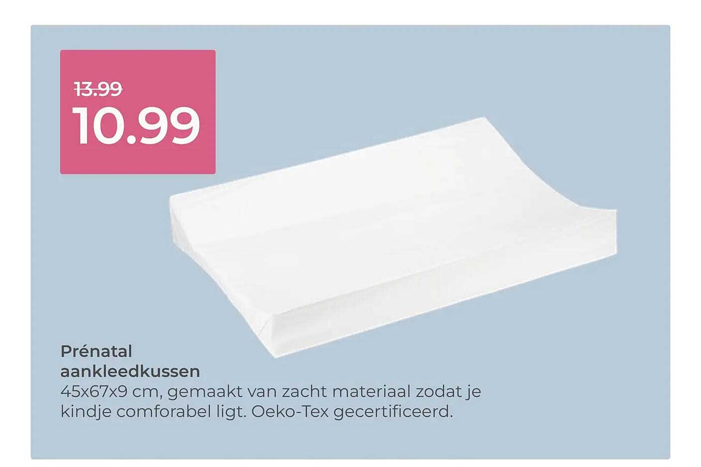 Prénatal aankleedkussen