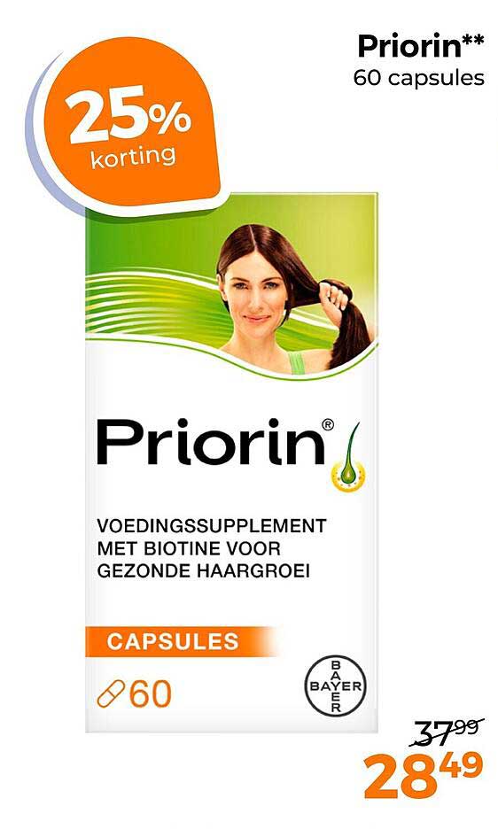 Priorin** 60 capsules 25% korting