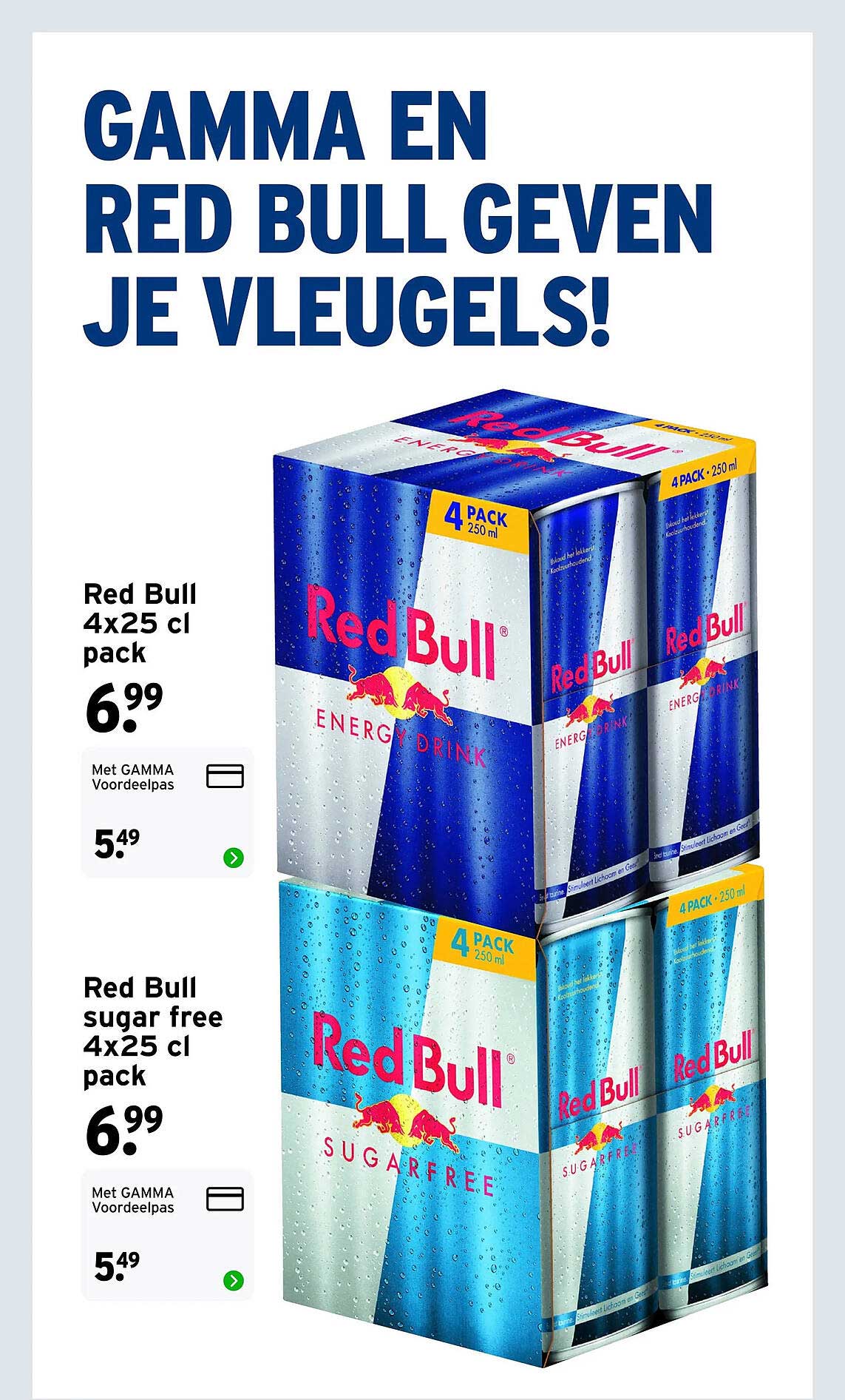 Red Bull 4x25 cl pack