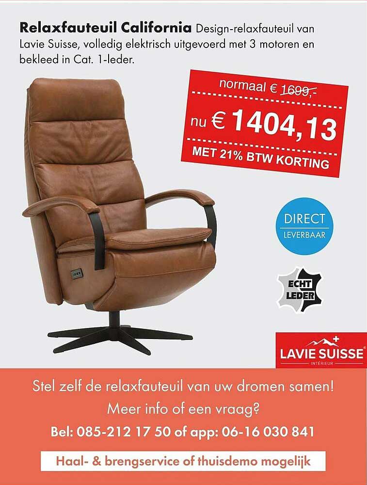 Relaxfauteuil California