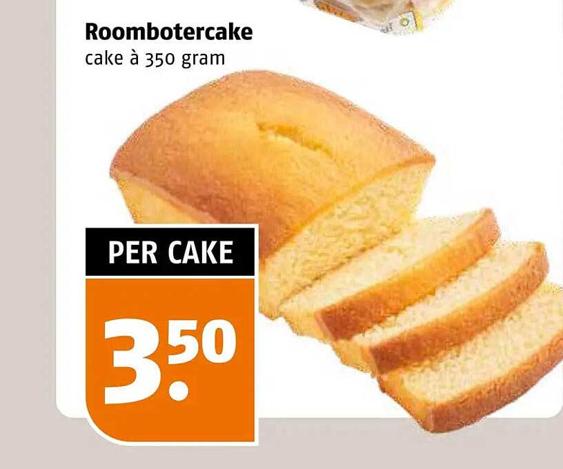 Roombotercake cake à 350 gram