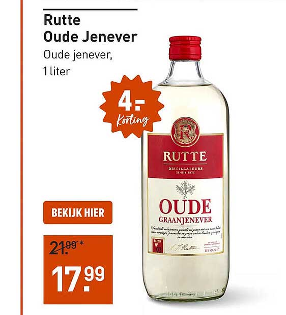 Rutte Oude Jenever