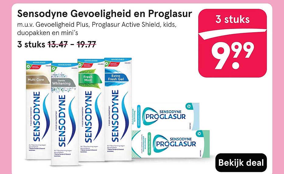 Sensodyne Gevoeligheid en Proglasur
