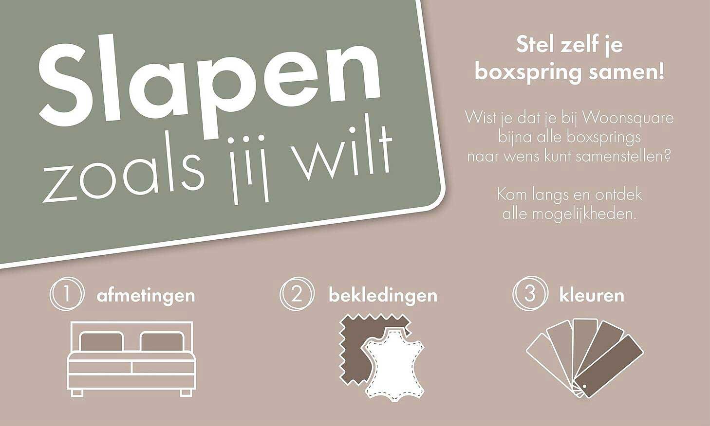 Slaapen zoals jij wilt