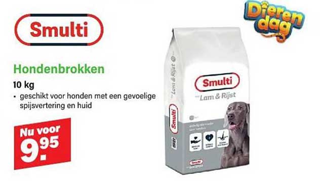 Smulti Hondenbrokken 10 kg