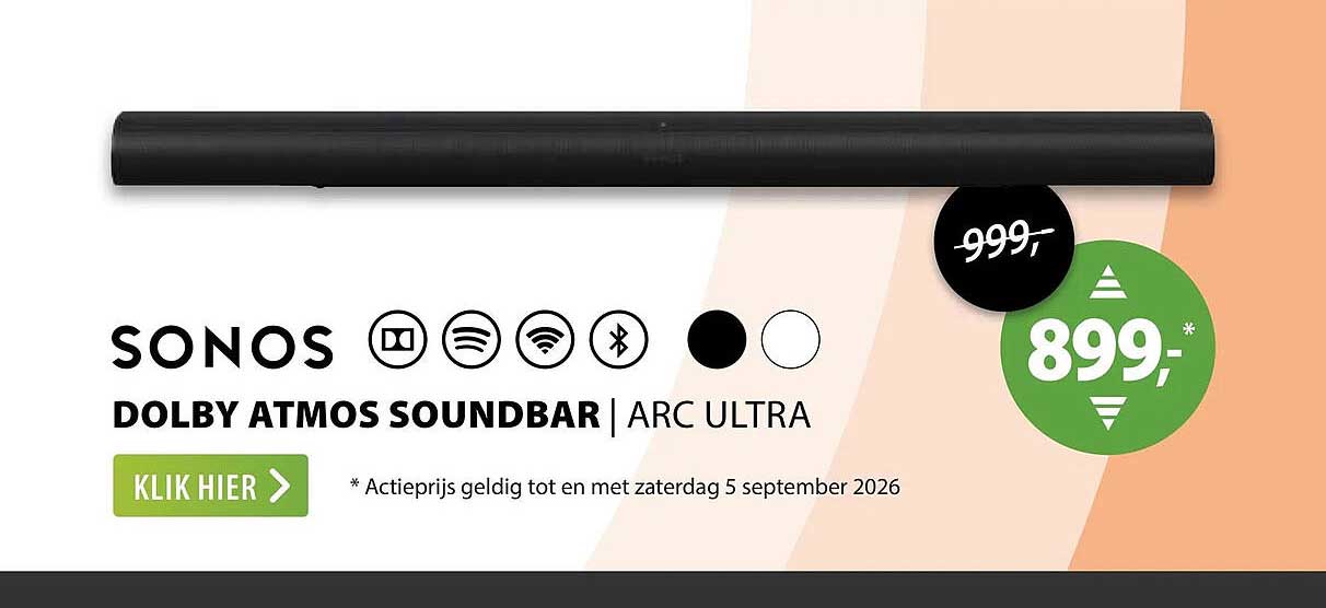SONOS DOLBY ATMOS SOUNDBAR | ARC ULTRA