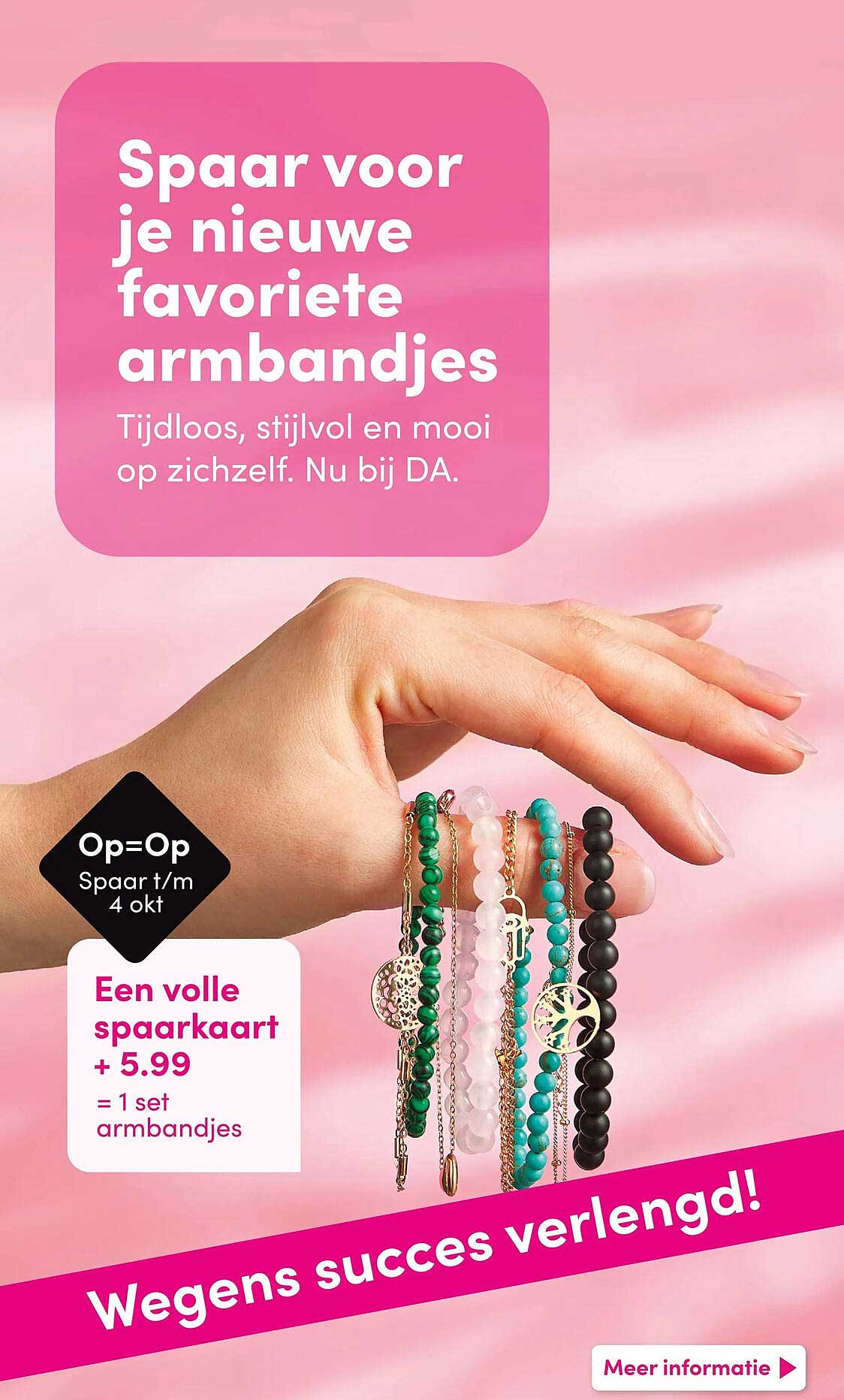 Spaar voor je nieuwe favoriete armbandjes