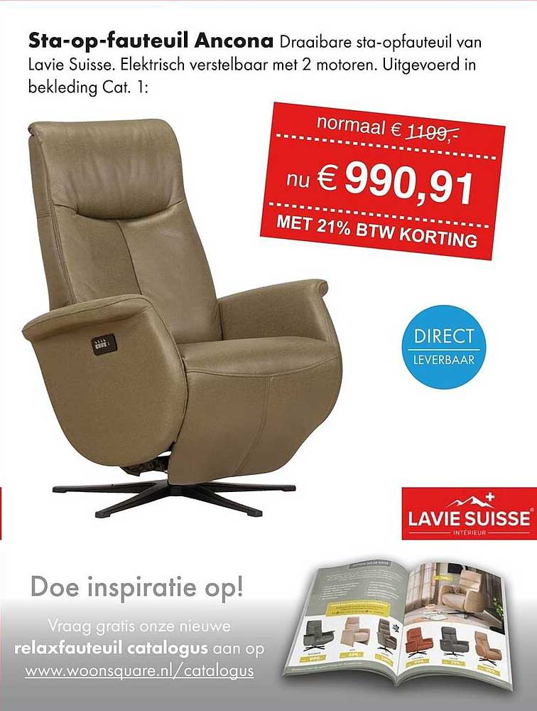Sta-op-fauteuil Ancona