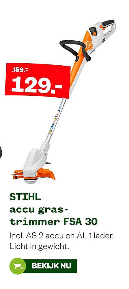 STIHL accu grastrimmer FSA 30