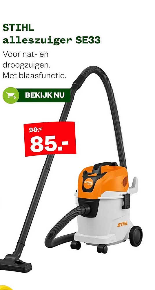 STIHL alleszuiger SE33
