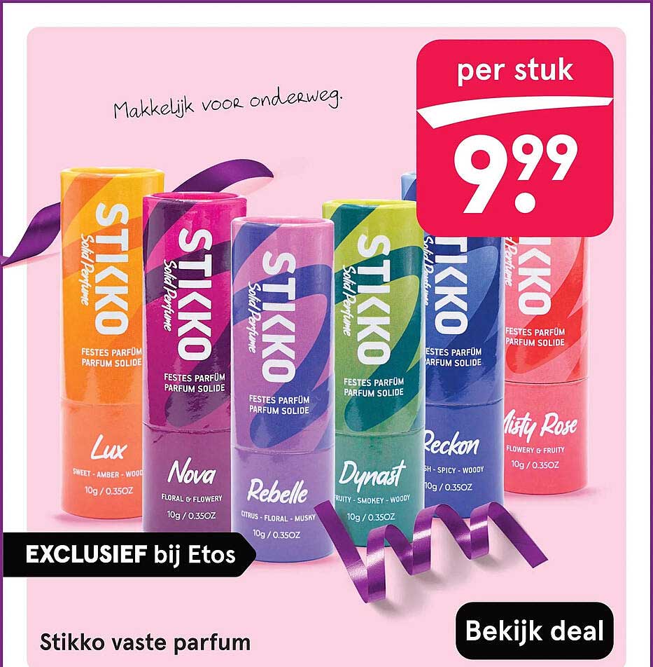 Stikko vaste parfum