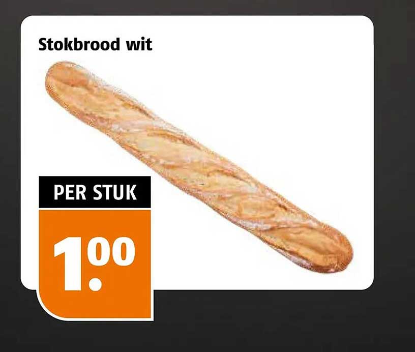 Stokbrood wit