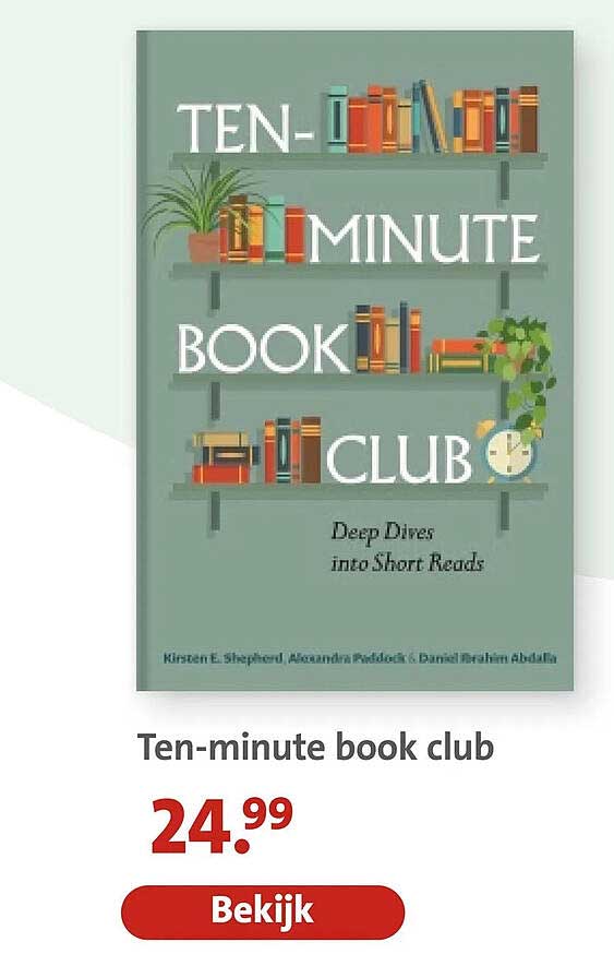 Ten-minute book club