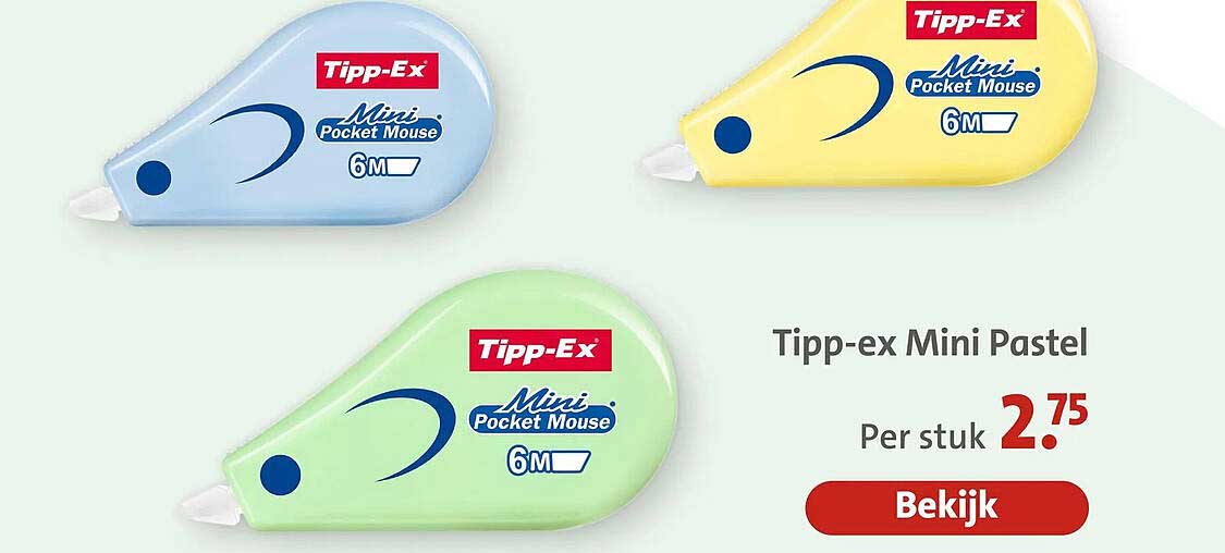 Tipp-ex Mini Pastel