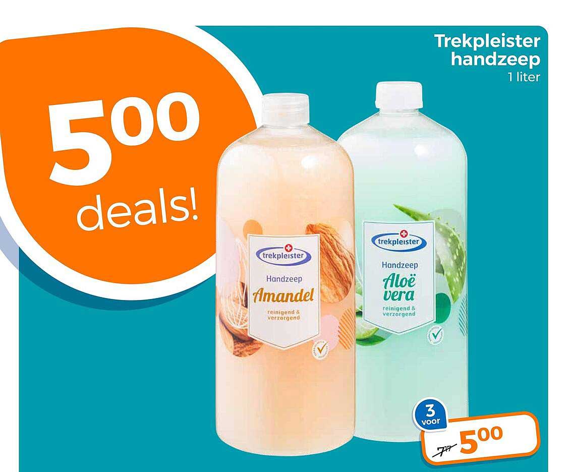 Trekpleister handzeep 1 liter