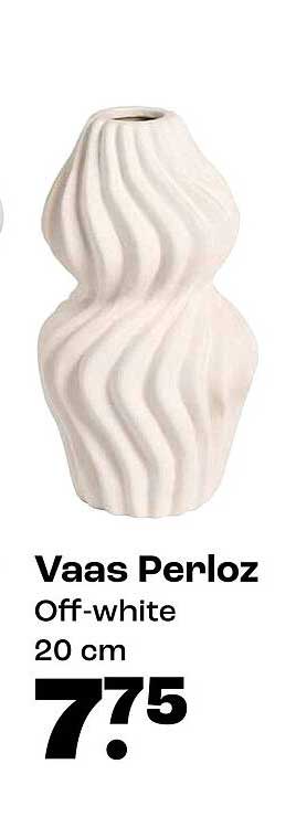 Vaas Perloz Off-white 20 cm